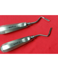2 Dental Elevator Apical RIGHT LEFT Surgical Denture Instrument