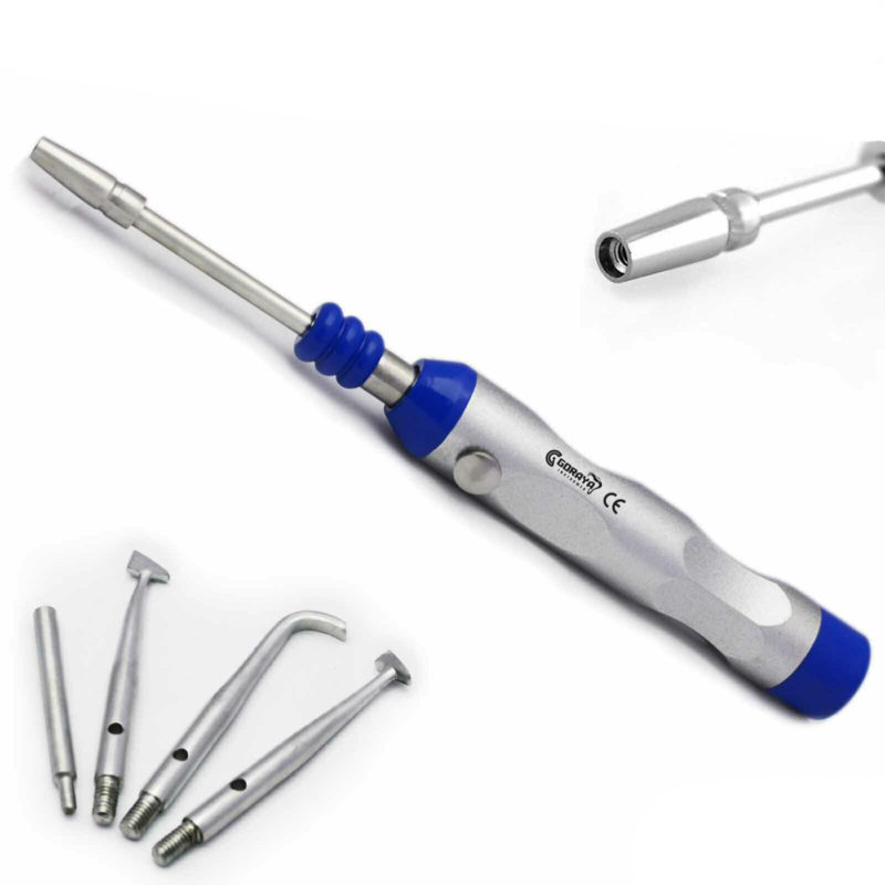thumbnail image 2 of Automatic Crown Remover Gun – Dental Instrument For Removing Tooth Crowns, Stainless Steel 2 of 14