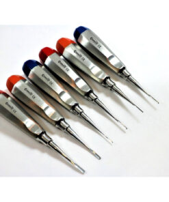 GERMAN 6 Dental Luxating Elevator Tooth Extraction Tools 0.75+1+1.5+2+2.5+ 3MM