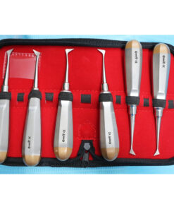 GERMAN 6 EA CRYER LEFT RIGHT DENTAL TOOTH EXTRACTING ELEVATOR SMALL LARGE MEDIUM