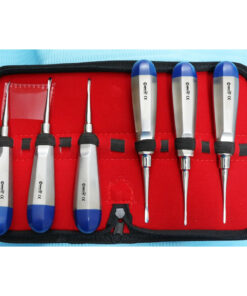 GERMAN 6 PCS STR +CVD 1.5MM TO 3MM DENTAL SURGERY EXTRACTION LUXATING ELEVATOR
