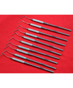 10PCS GERMAN WILLIAMS PROBE DENTAL PERIODONTAL TOOLS DEPTH MEASURING PROBE