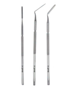Interchangeable Periotome Kit Periotomes 3 Blades Dental Gingival Instrument