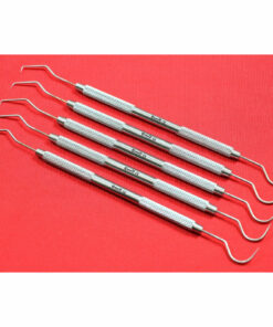 LOT OF 5 DENTAL SCALER SICKLE ANTERIOR EXPLORER #5 PROBE ENDODONTIA