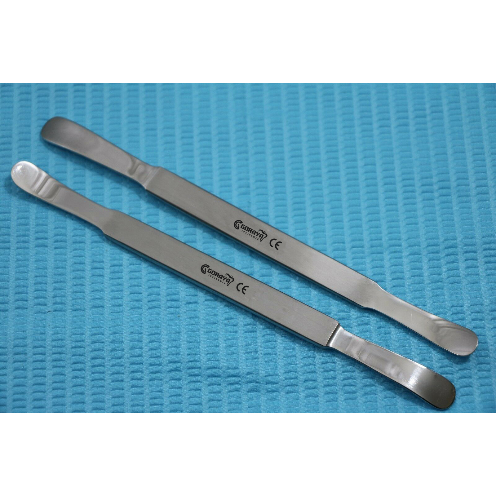 2 Pack Dental Periosteal Elevators - Seldin S23 & Prichard PR3 By DDP - Stainless Steel