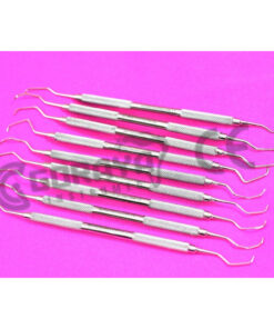 PREMIUM Stainless 9 Piece Gracey Curette Set Medical Dental Surgical Instrument