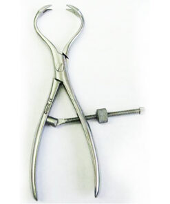 Patella Bone Holding Forceps W Screw Lock Orthopedic 7.25
