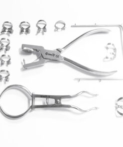 Dental Rubber Dam Perforator Puncher Teeth Care Plier Dental Lab Instrument