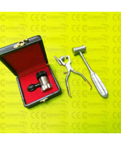 Dental Bone Mill Bone Crusher Grinder & Mellat 3 Pcs Set Implants Instrument