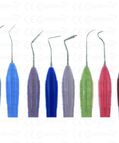 Dental Composite Filling Instruments Set of 08, Silicon Handle, Free Cassette