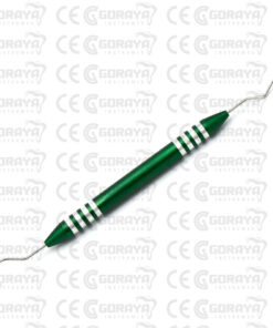 Dental Explorer Probe 23 - 17 Double Ended Green Color Stainless Steel NEW CE