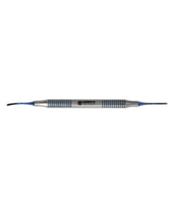 Atraumatic Extraction Periotomes-PPAEL-1.7mm Curved Double Ended-Blue Titanium