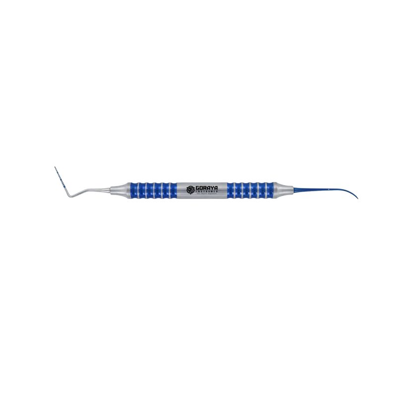 Micro Surgery Periodontal Probe-Blue Titanium – GR Instrumed