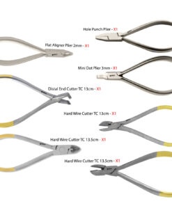 Professional Dental Pliers Orthodontic Braces Wire Bending Loop Forming Alicates